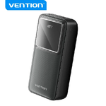 Vention Powerbank - 30000mAh - Ricarica rapida 225W - USB-C/USB-A - Display LED - Nero