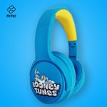 FR-TEC LT2001 cuffia e auricolare Con cavo e senza cavo A Padiglione Musica/Giornaliera Blu