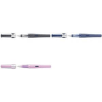Pelikan F¼llhalter Pelikano structure P480M, blau Schaft mit Rillenstruktur, ergonomische Soft-Griffzone