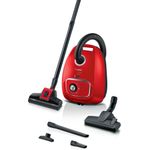 Bosch BGB41PET1 Serie 4 Aspirapolvere con Sacco a Traino Potenza 600 Watt Capacita' 4 Litri ProAnimal colore Rosso