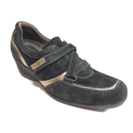 D&apos;ALESSANDRO SCARPE SNEAKERS CASUAL DONNA D ALESSANDRO 6335 PELLE BLU ORIGINALE AI NEW