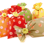PienniPi Plast Senza marca generico BUSTE REGALO IN PPL A SACCO 35x50 SFERE (50PZ)