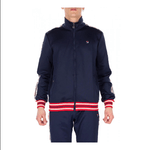FILA MAGLIA FELPA MAGLIE UOMO FILA LEFTY TRACK 687004 170 BLU ORIGINALE AI