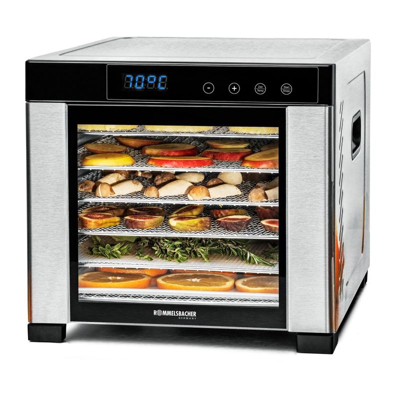 Rommelsbacher-DA-900-disidratatore-alimentare-Nero-Acciaio-inox-600-W