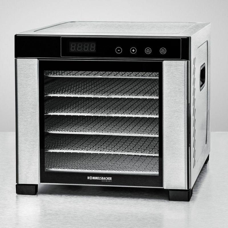 Rommelsbacher-DA-900-disidratatore-alimentare-Nero-Acciaio-inox-600-W