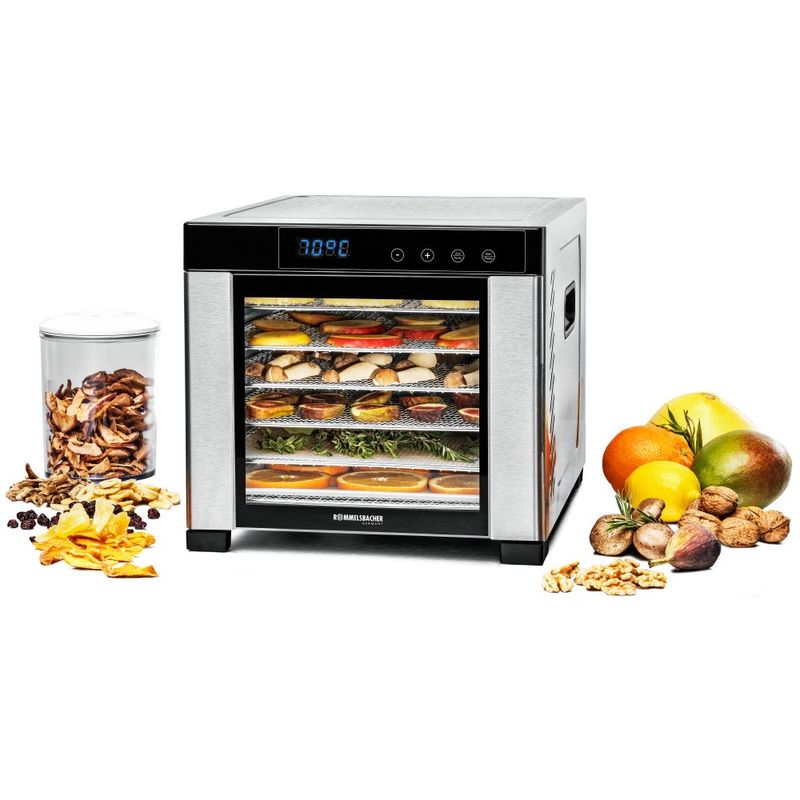 Rommelsbacher-DA-900-disidratatore-alimentare-Nero-Acciaio-inox-600-W