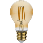 OPTONICA  Lampadina optonica led attacco e27 2800 k luce calda vetro dorato *** potenza 8w, confezione 1