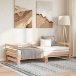 VidaXL Lettino Estraibile senza Materasso 80x200 cm