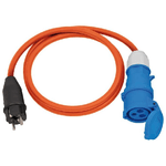 Brennenstuhl 1132910025 cavo di alimentazione Arancione 1,5 m IEC Type E (3.4 mm, 3.1 mm