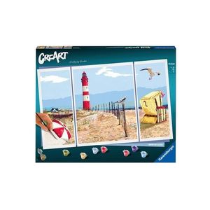 Ravensburger Gioco Creativo CreArt Trittico Spiaggia del Nord