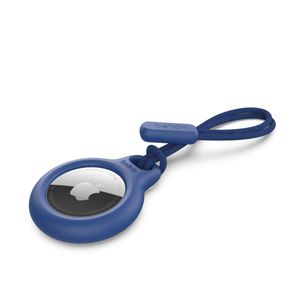 Belkin Secure Holder Airtag con Laccio - Blu (SECURE HOLDER WITH STRAP - BLUE)