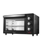 Ardes AR6226B GUSTAVO DARK 25 L Forno Elettrico Ventilato 6 Funzioni Cottura Accessori Inclusi Nero 25 Litri