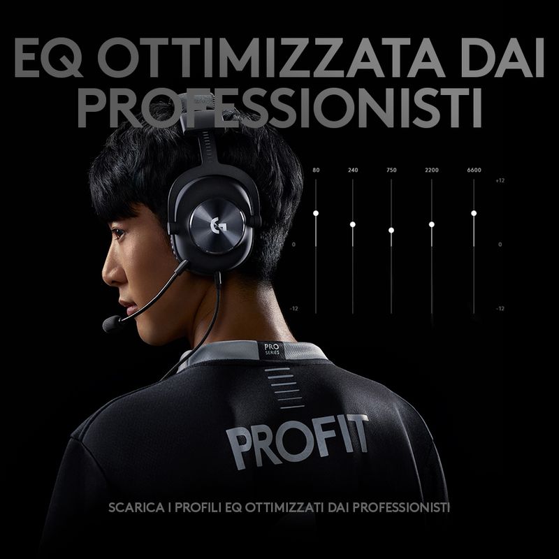 Logitech-PRO-X-Cuffia-Padiglione-auricolare-Nero