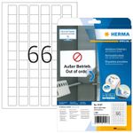 HERMA 10107 etichetta per stampante Bianco Etichetta per stampante autoadesiva