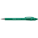 Paper Mate Papermate Flexgrip Ultra Verde Penna a sfera retrattile a clip Medio 12 pz