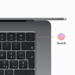 Apple-MacBook-Air-15--M2-8-core-CPU-10-core-GPU-256GB-Grigio-Siderale----APL-MQKP3T-A-MACBOOK-AIR-15-M2-256-SGR-